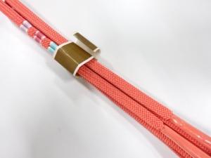 未使用品　正絹　手組帯締め